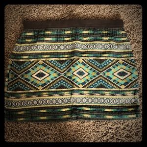 Print skirt